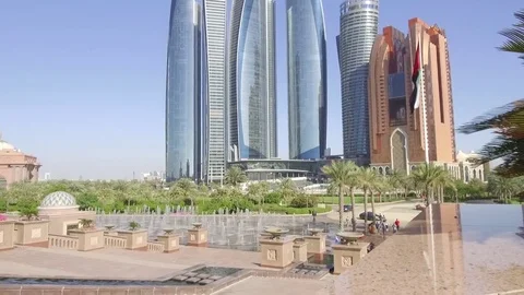 Architecture,uae .skyscrapers Stock Footage 78031647