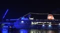 Archival 2014 maritime event MS Deutschland cruising at Hamburg Cruise Days 4k or 4k+ Resolution