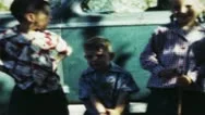 Archival Home Movie Family In The 1960'S (Hd 1080 4:3) Stock Footage