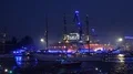Archival maritime event Hamburg Cruise Days and Blue Night ship parade 4k or 4k+ Resolution