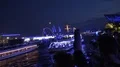 Archival people watching maritime event Hamburg Cruise Days and Blue Night 4k or 4k+ Resolution