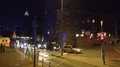 Archival street night scenery Hamburg Fischmarkt-Hafenstrasse at maritime event 4k or 4k+ Resolution