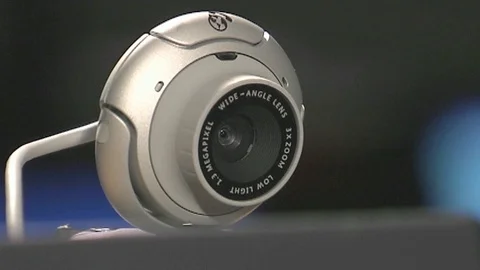 Archival Technology - 2000s Computer PC Internet Camera Stock Footage 106965314