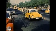 Archival Traffic Cars Of Mexico City Stock Footage