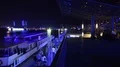 Archival walking people pan maritime event Hamburg Cruise Days and Blue Night 4k or 4k+ Resolution