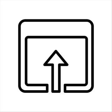 Archive, browse, data, enter, folder, mail, open icon Stock Illustration