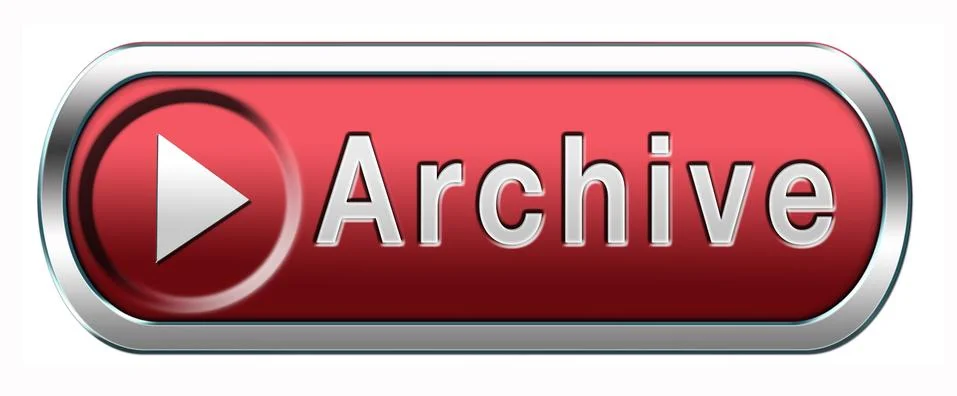 Archive button Stock Illustration