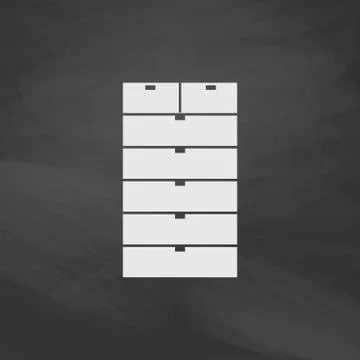 Archive computer symbol Illustrazione stock