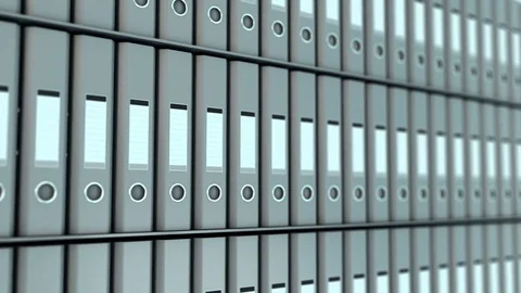 Archive folders background Stockbeeldmateriaal 75807110