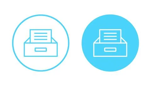 Archive folders icon vector. Document vector icon. Archive storage icon. Stock Illustration