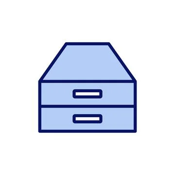 Archive folders icon vector. Document vector icon. Archive storage icon. イラスト素材