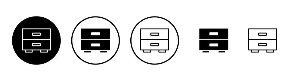 Archive folders icon vector. Document vector icon. Archive storage icon. Illustrazione stock