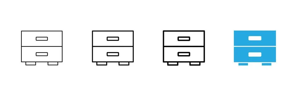 Archive folders icon vector. Document vector icon. Archive storage icon. Stock Illustration