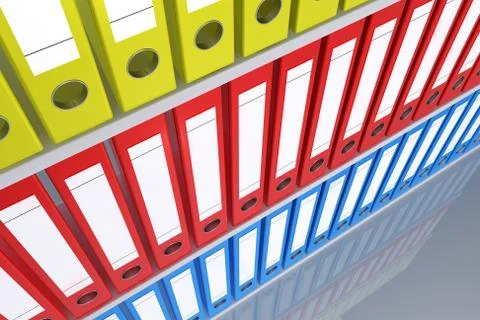 Archive folders Stock-Illustration