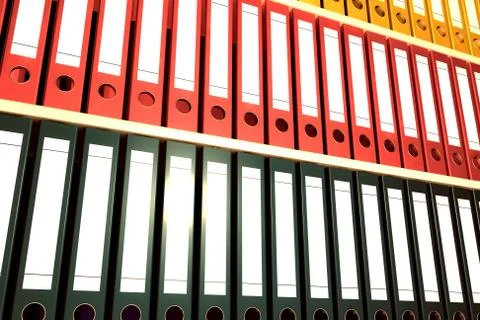 Archive folders Stock-Illustration