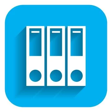 Archive folders Illustrazione stock