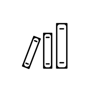 Archive folders vector icon. vector illustration black on white background Stock Illustration