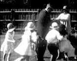 Archive Footage 1929 Australia:  Family Outdoors / Games Day Stock Footage