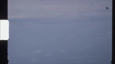 Archive Footage 1960s, Cloudscape View from Airplane Window Vidéo 313775096