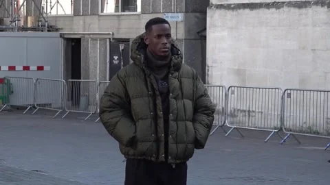 Archive footage of Bafta-nominated actor Micheal Ward as he denies charges of r Video stock 313752168