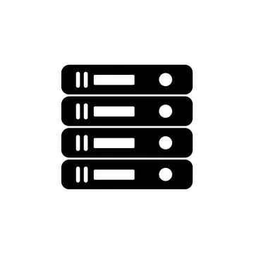 Archive icon vector. archive storage icon vector. folders icon. Stock Illustration