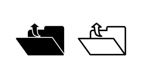 Archive icon vector. archive storage icon vector. folders icon. Stock Illustration