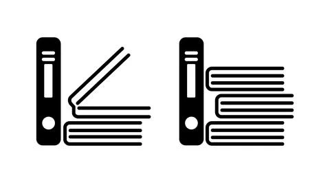 Archive icon vector. archive storage icon vector. folders icon. Stock Illustration