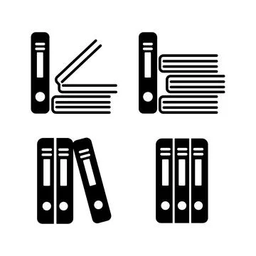 Archive icon vector. archive storage icon vector. folders icon. Stock Illustration