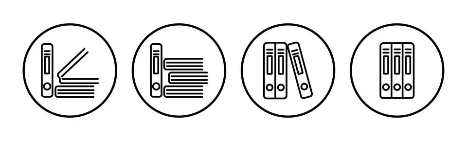 Archive icon vector. archive storage icon vector. folders icon. Stock Illustration
