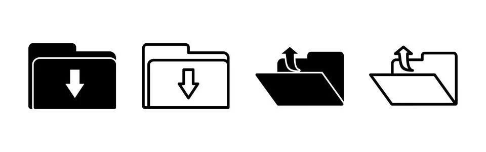 Archive icon vector. archive storage icon vector. folders icon. イラスト素材
