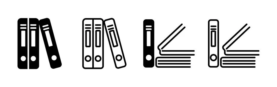 Archive icon vector. archive storage icon vector. folders icon. イラスト素材