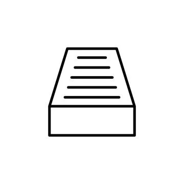 Archive storage icon design isolated on white background. Vector illustration Stock Illustration
