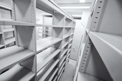 Archive storage units Foto stock