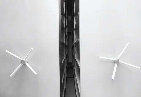 Archive storage units Stock Photos