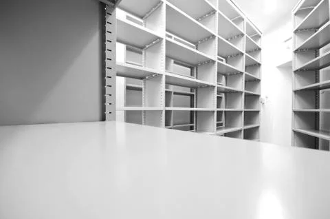 Archive storage units Stock Photos