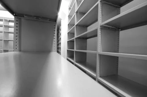 Archive storage units Stock Photos