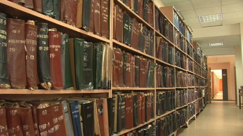 Archives 3 Stock-Footage 310473