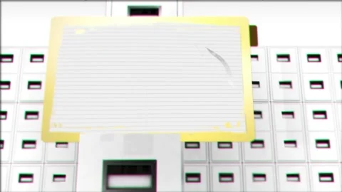 ARCHIVES 3D ANIMATED FILES AND FOLDERS Stock Footage 236996691