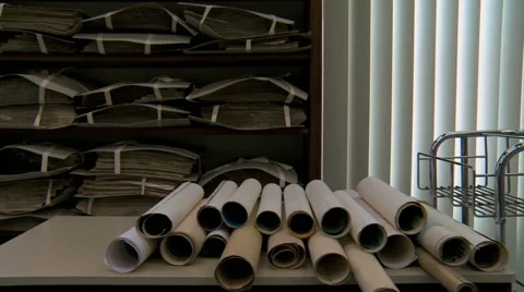 Archives and recipes  Stock Footage 57670110