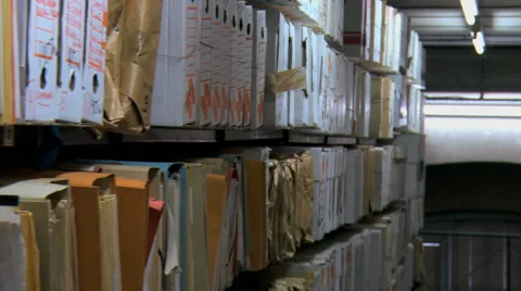 Archives and recipes Stock Footage 57724382