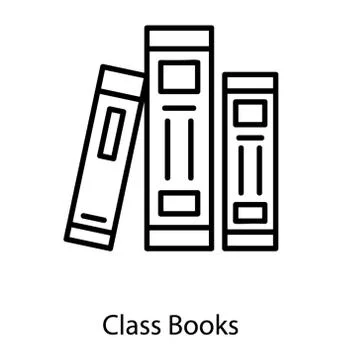 Archives Books Vector Stock Illustration