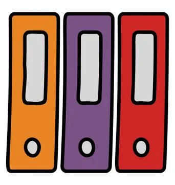 Archives icon, doodle design vector Stock Illustration