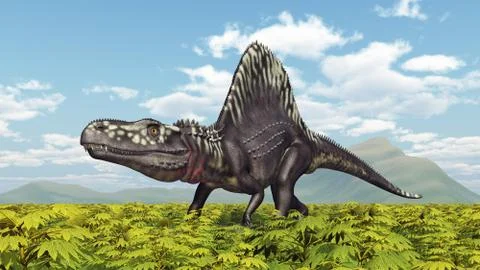 Archosaur Arizonasaurus Stock Illustration