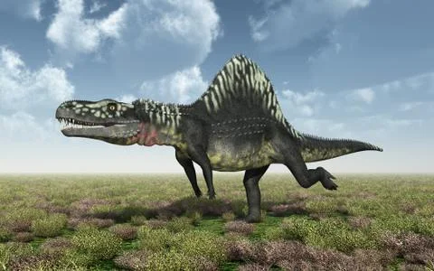 Archosaur Arizonasaurus Stock Illustration