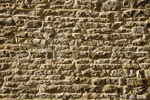 Archtecture texture - Limestone wall Stock Photos