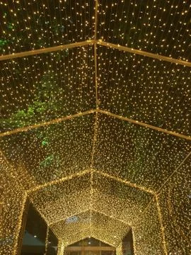 Archway lighting 写真素材