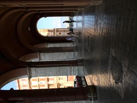 Archway in Perugia Stockfoto's
