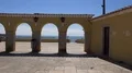 Archway sightseeing viewpoint beach sea landscape in Portimao Portugal 4k or 4k+ Resolution