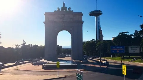 Arco de la Concordia Stock Footage 107939079