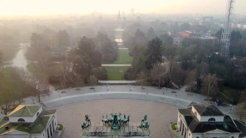 Arco Della Pace, Milano. Arch Of Peace, Milan. Stock Footage 240407971
